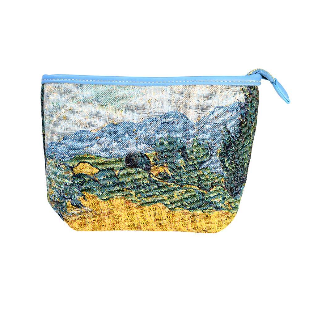 Van Gogh Wheatfield Art Makeup Bag/ Makeup Pouch