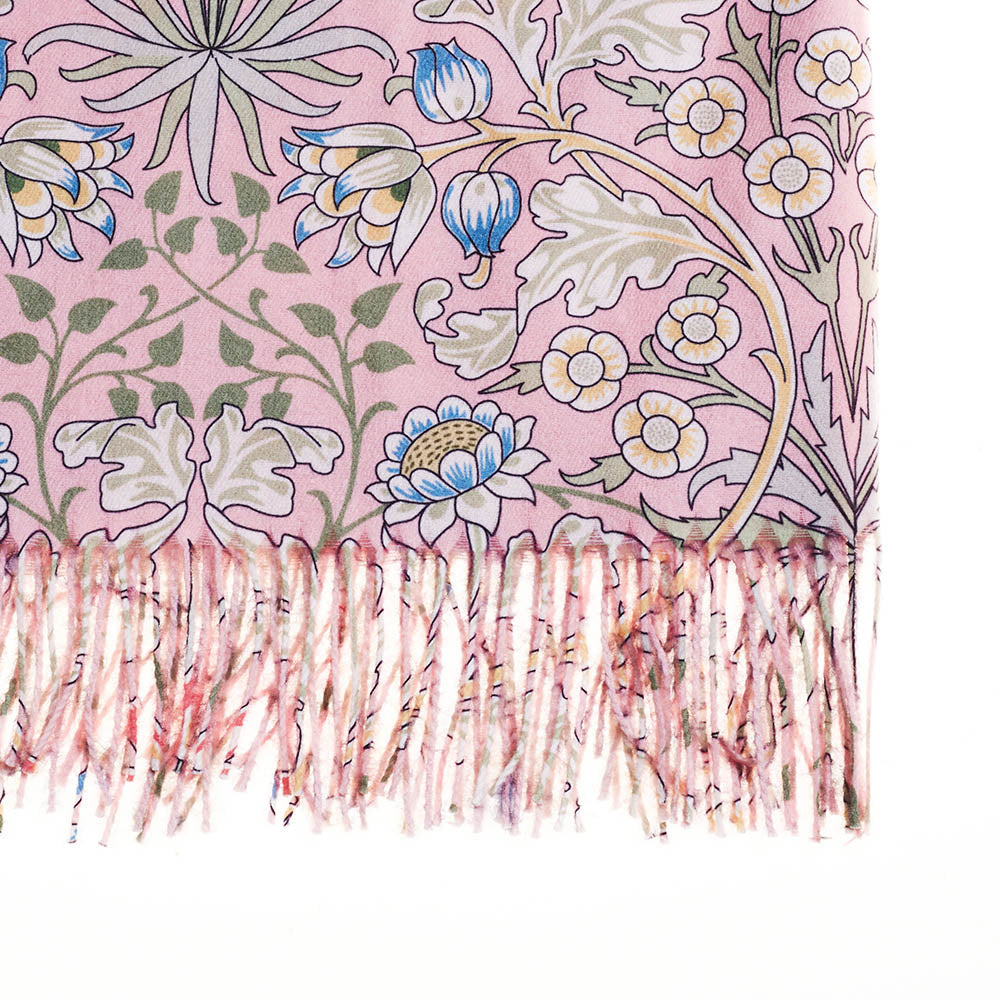 Hyacinth Pink Art Pashmina