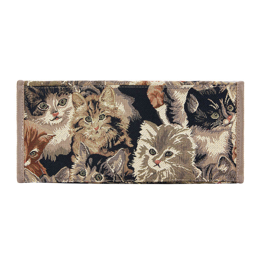 Cat Animal Design Brown Shopper Bag