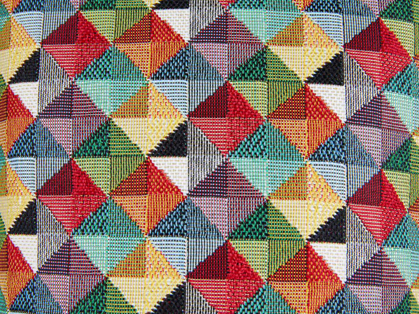 Multicolor Triangle Sling Bag