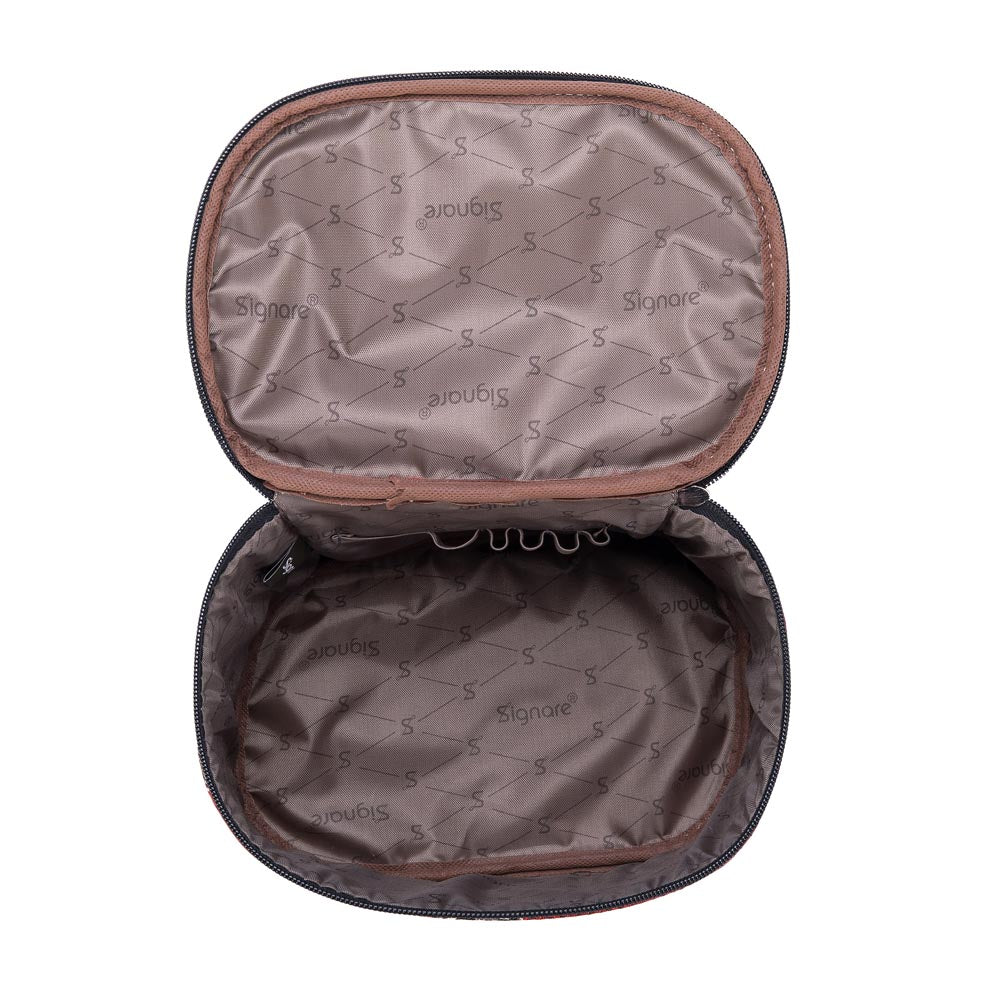 Pug Dog Red Toiletry Bag/ Toiletries Organizer