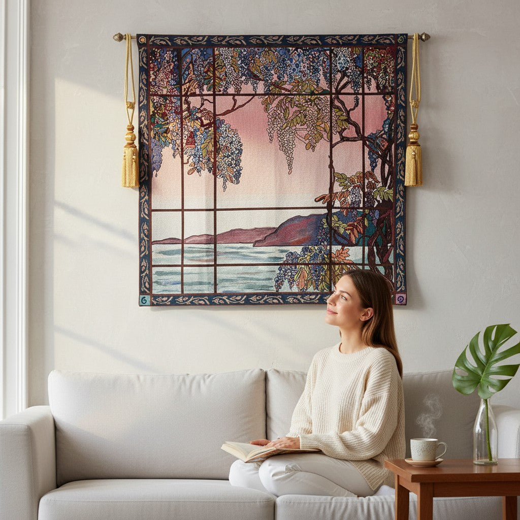 WH-LCT-OYSTERBAY | Louis Tiffany Oyster Bay W142 x H142 CM (W56 x H56 INCH)