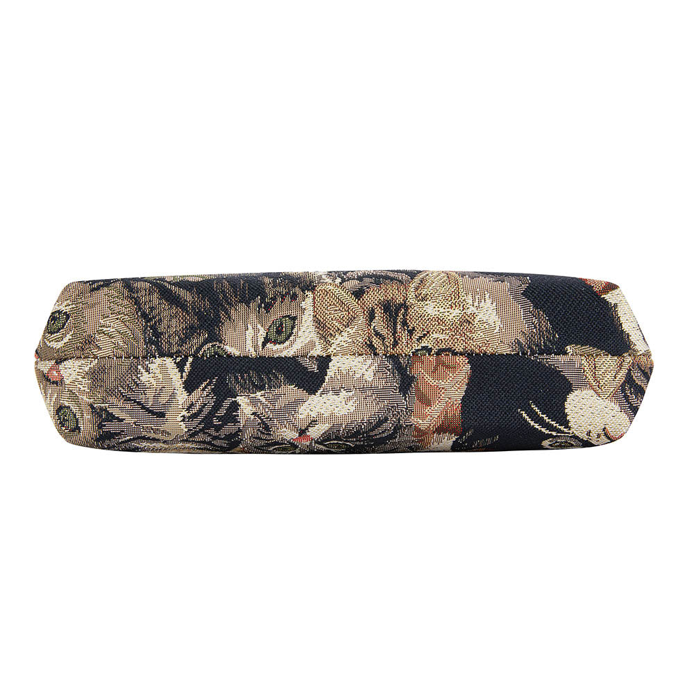 Cat Brown Crossbody Bag