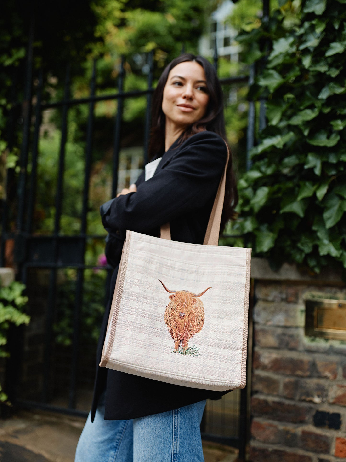 Highland Cow Shopper Bag