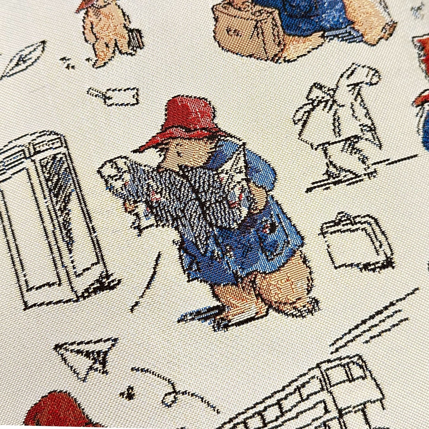 Paddington Bear Pillowcase/ Cushion cover 18x18 Inch