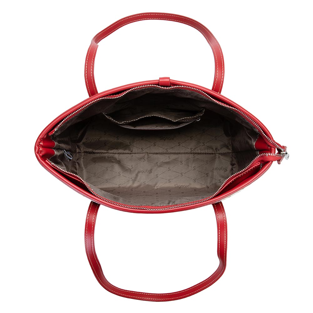 COLL-FLMD | Flower Meadow College/Shoulder Tote Bag - www.signareusa.com