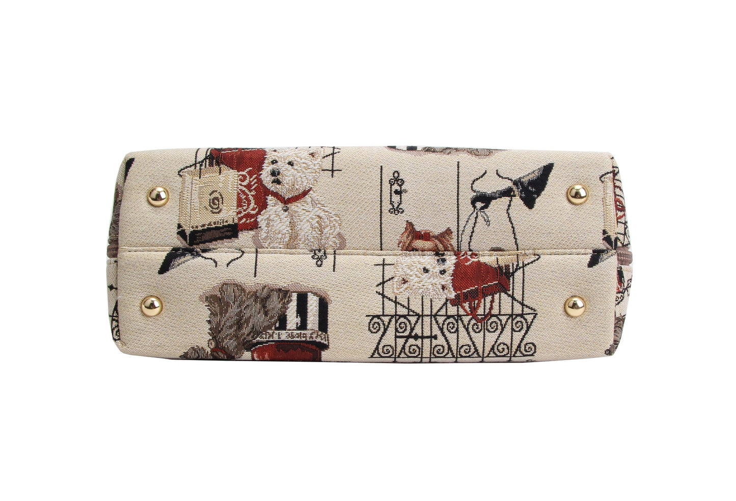 CONV-FSDG | Fashion Dog Top Handle Purse Handbag - www.signareusa.com