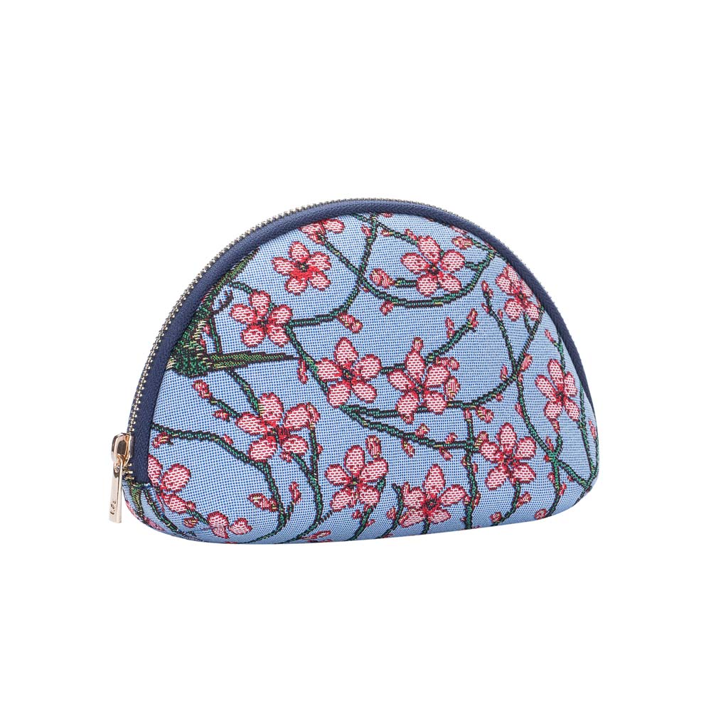 COSM-BLOS | ALMOND BLOSSOM AND SWALLOW Cosmetic Make Up Bag - www.signareusa.com