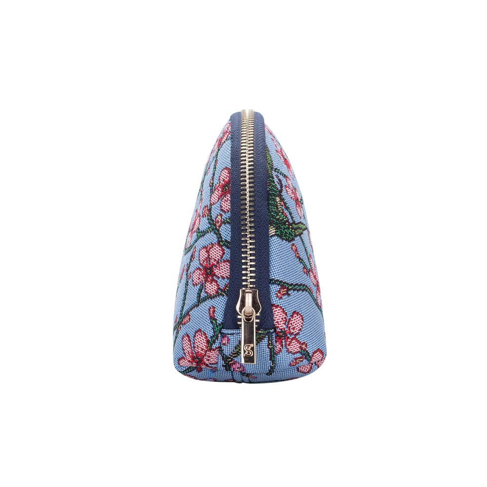 COSM-BLOS | ALMOND BLOSSOM AND SWALLOW Cosmetic Make Up Bag - www.signareusa.com
