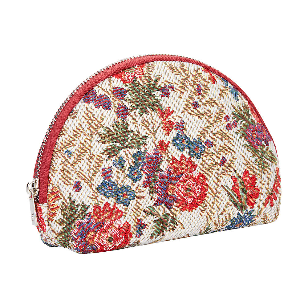 COSM-FLMD | Flower Meadow Cosmetic Make Up Bag - www.signareusa.com