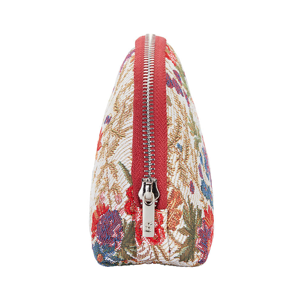 COSM-FLMD | Flower Meadow Cosmetic Make Up Bag - www.signareusa.com