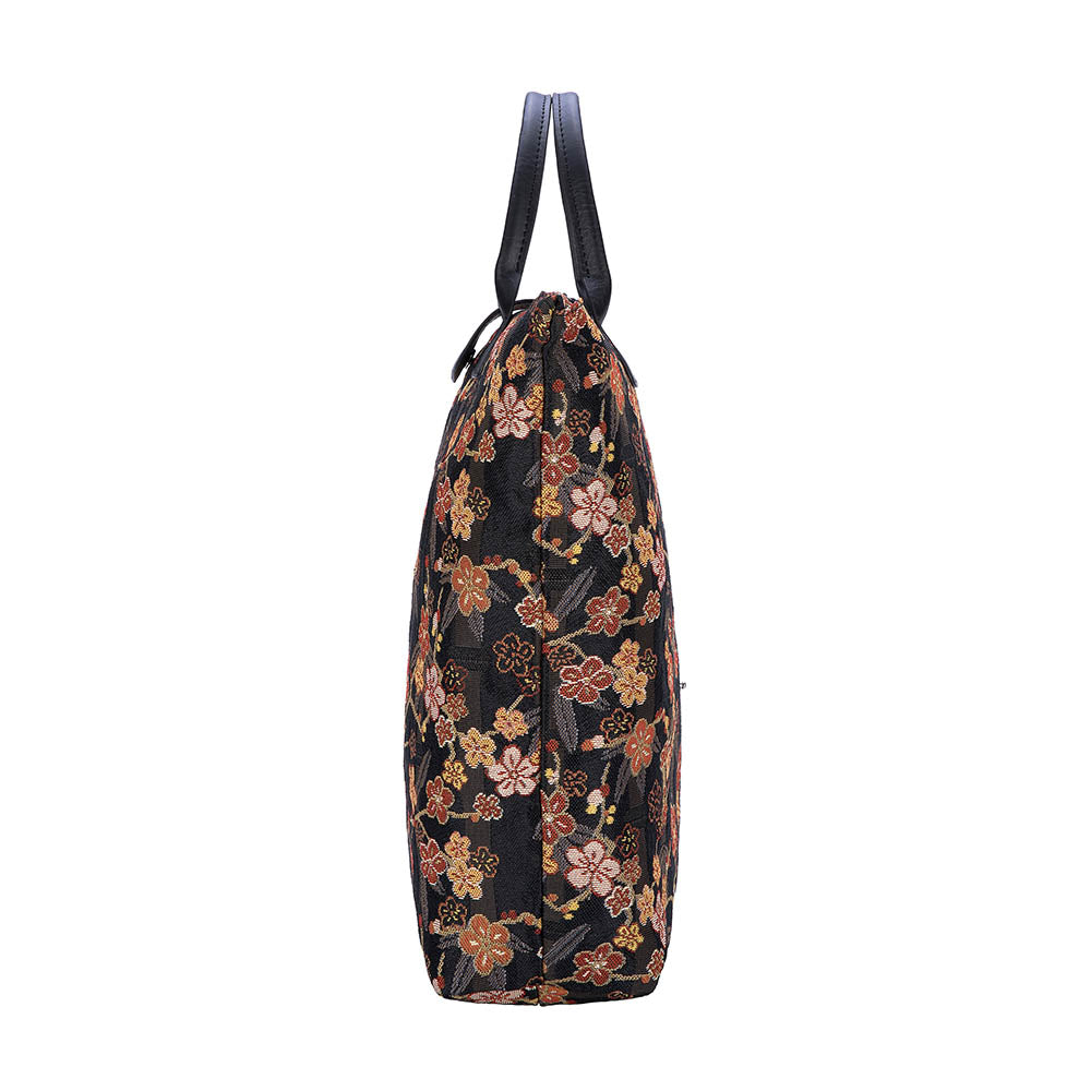 FDAW-SAKURA | Ume Sakura FOLDAWAY GROCERY BAG - www.signareusa.com