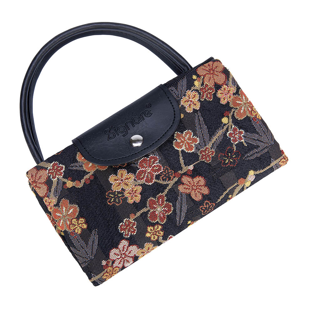FDAW-SAKURA | Ume Sakura FOLDAWAY GROCERY BAG - www.signareusa.com