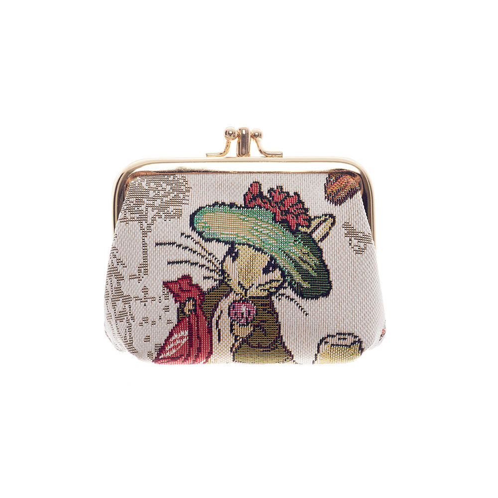 Beatrix Potter Peter Rabbit Benjamin Bunny Frame Purse