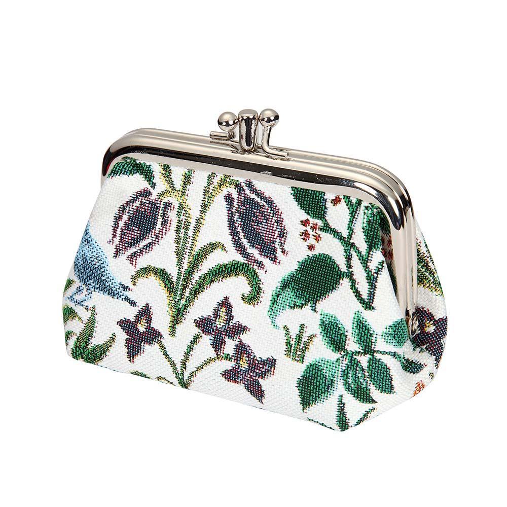 FRMP-SPFL | CFA VOYSEY SPRING FLOWER COIN CLASP FRAME PURSE WALLET - www.signareusa.com