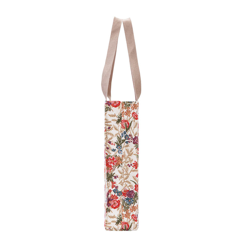 GUSS-FLMD | Flower Meadow Foldable Gusset Bag - www.signareusa.com