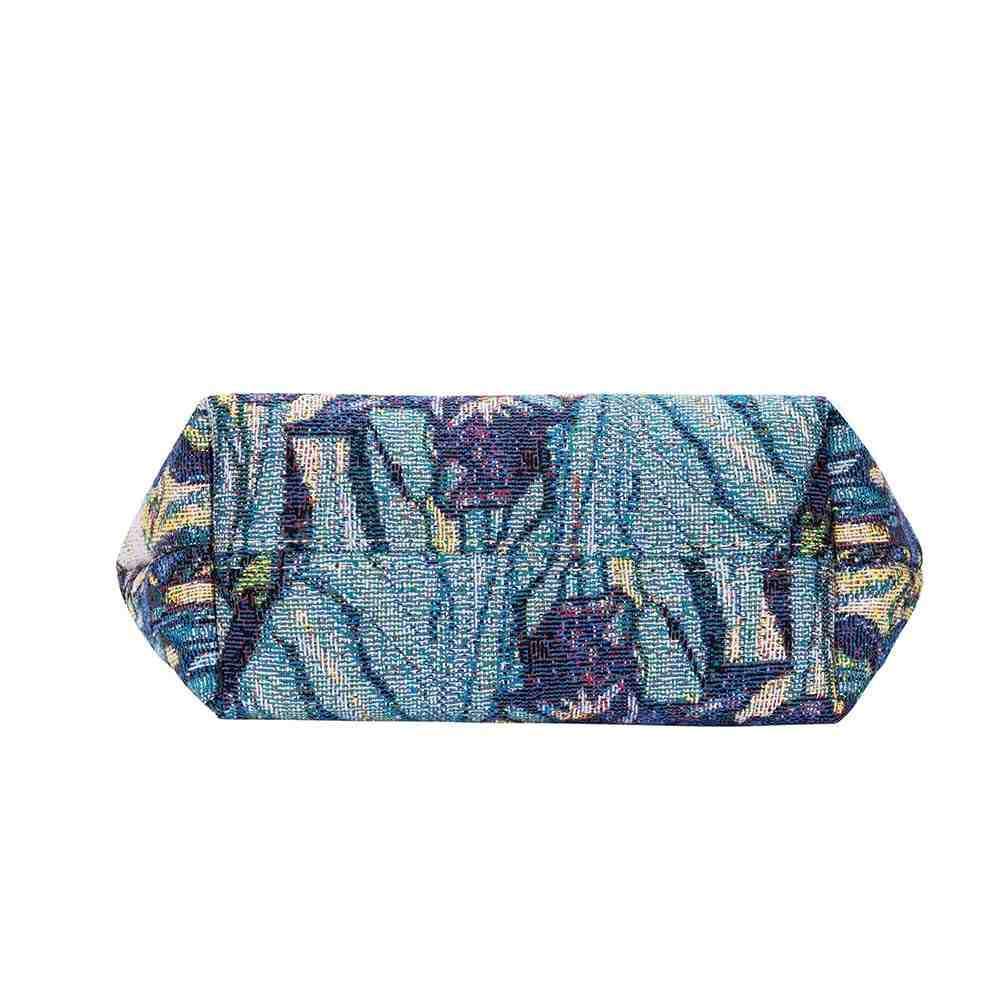 MAKEUP-ART-VG-IRIS | VAN GOGH IRIS MAKE UP COSMETIC BAG - www.signareusa.com