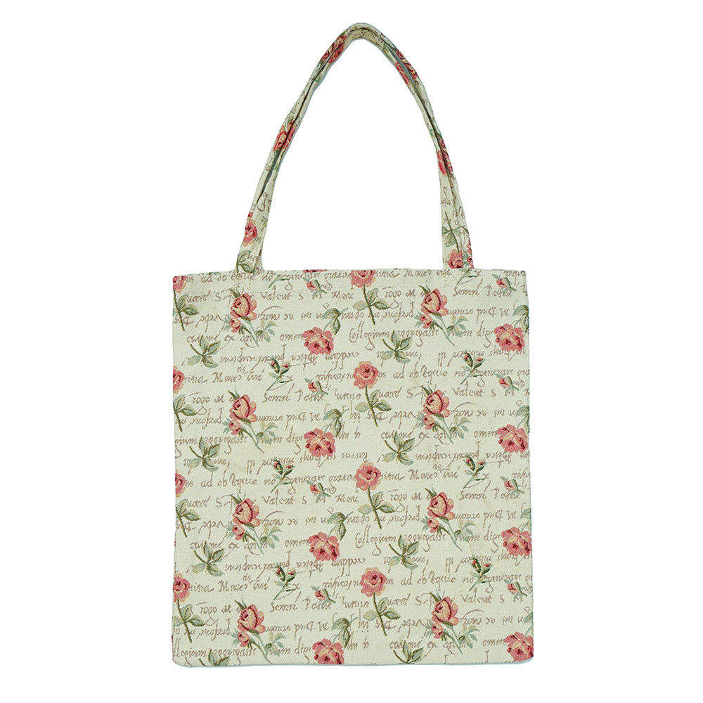 MECO-RSPK | ROSE PINK MEDIUM ECO REUSABLE GROCERY TOTE BAG - www.signareusa.com