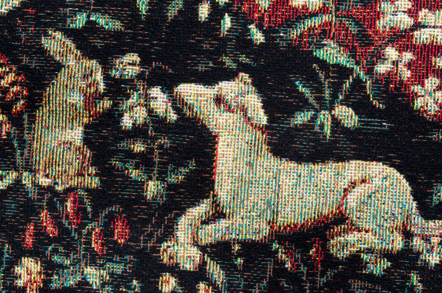 WH-LU-SI | Lady & Unicorn Sense Of Sight 85 X 120 Cm Wall Hanging