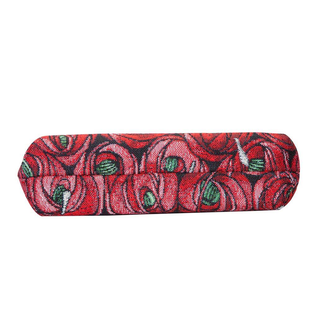 XB02-RMTD | RENNIE MACKINTOSH ROSE AND TEARDROP CROSS BODY BAG PURSE HANDBAG - www.signareusa.com