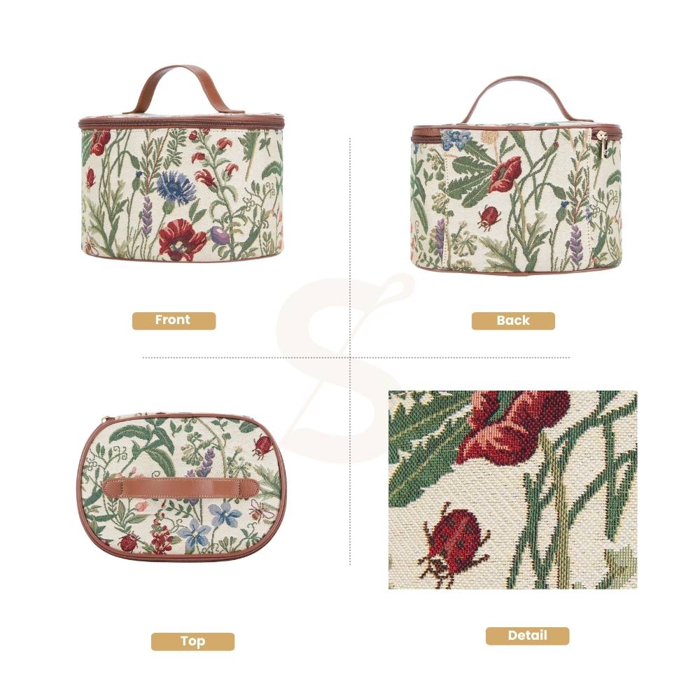 Morning Garden Toiletry Bag/ Toiletries Organizer