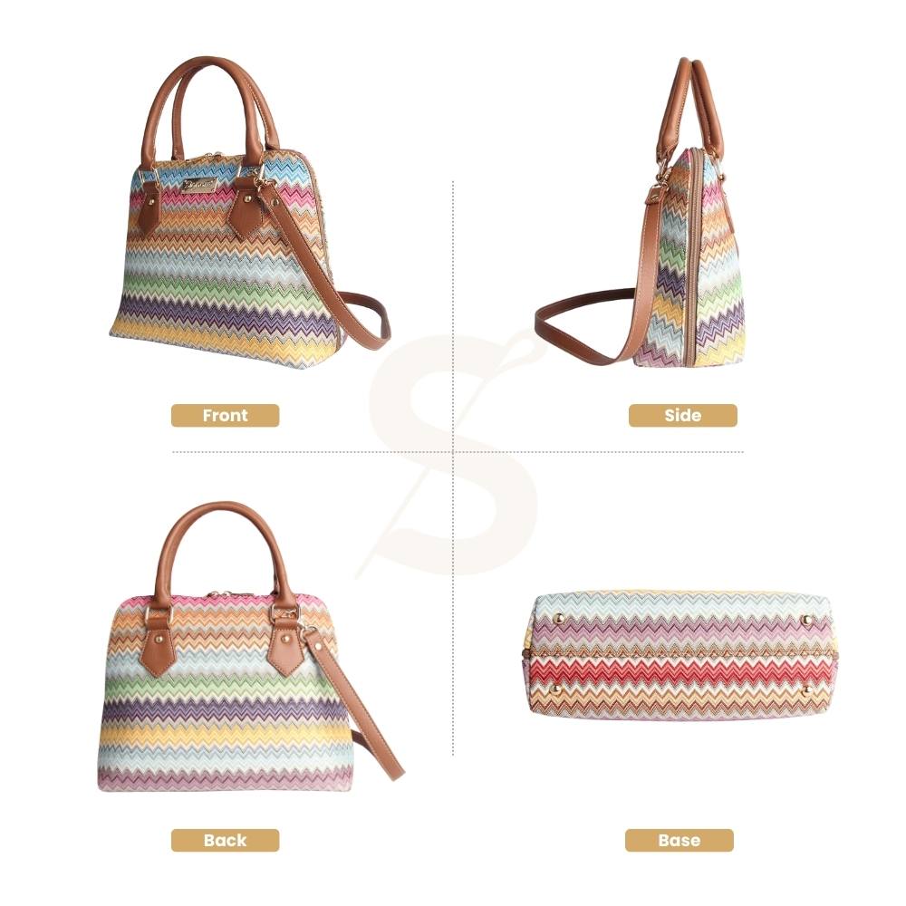 Aztec Convertible Top Handle Purse Handbag