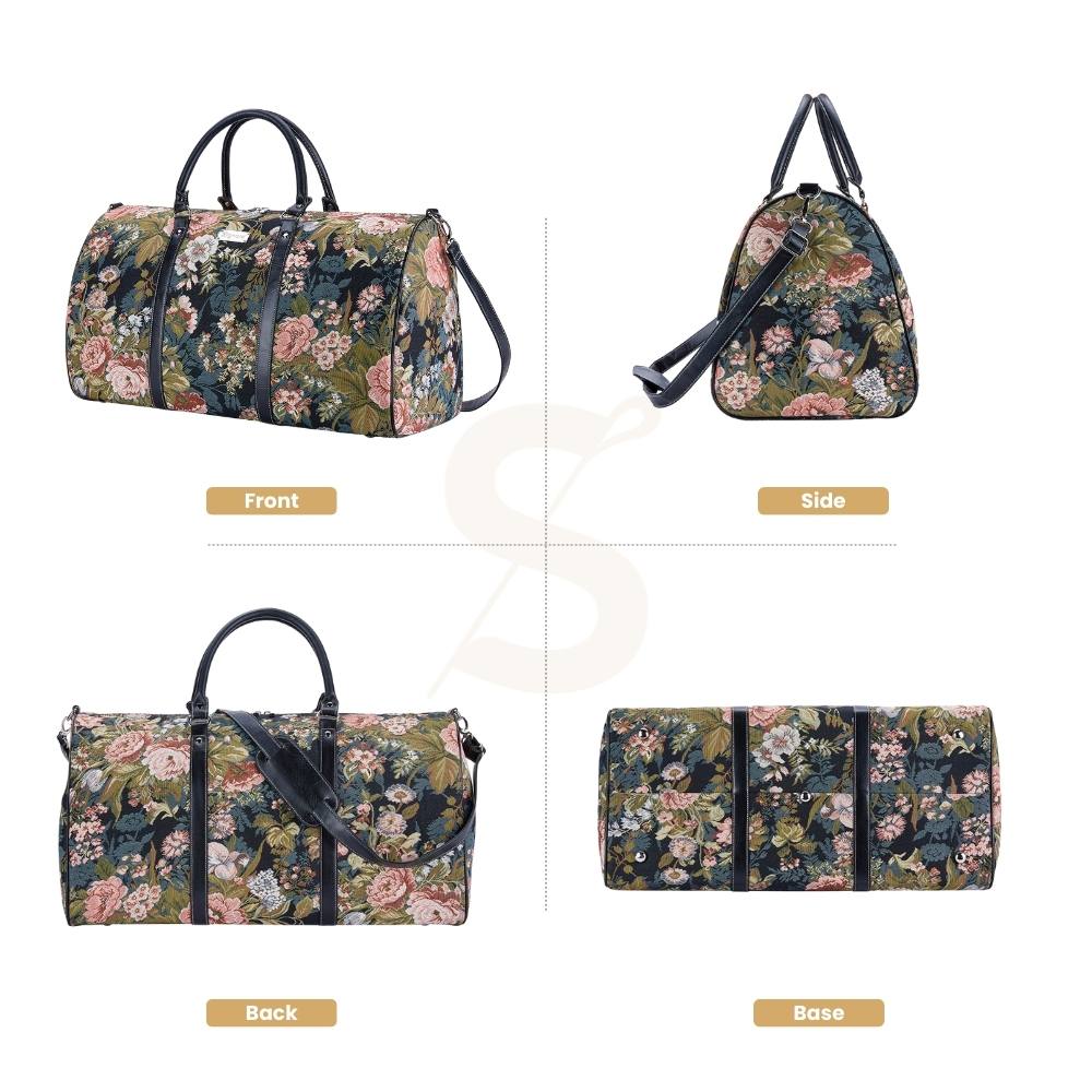 Peony Floral Big Holdall/Duffel Bag
