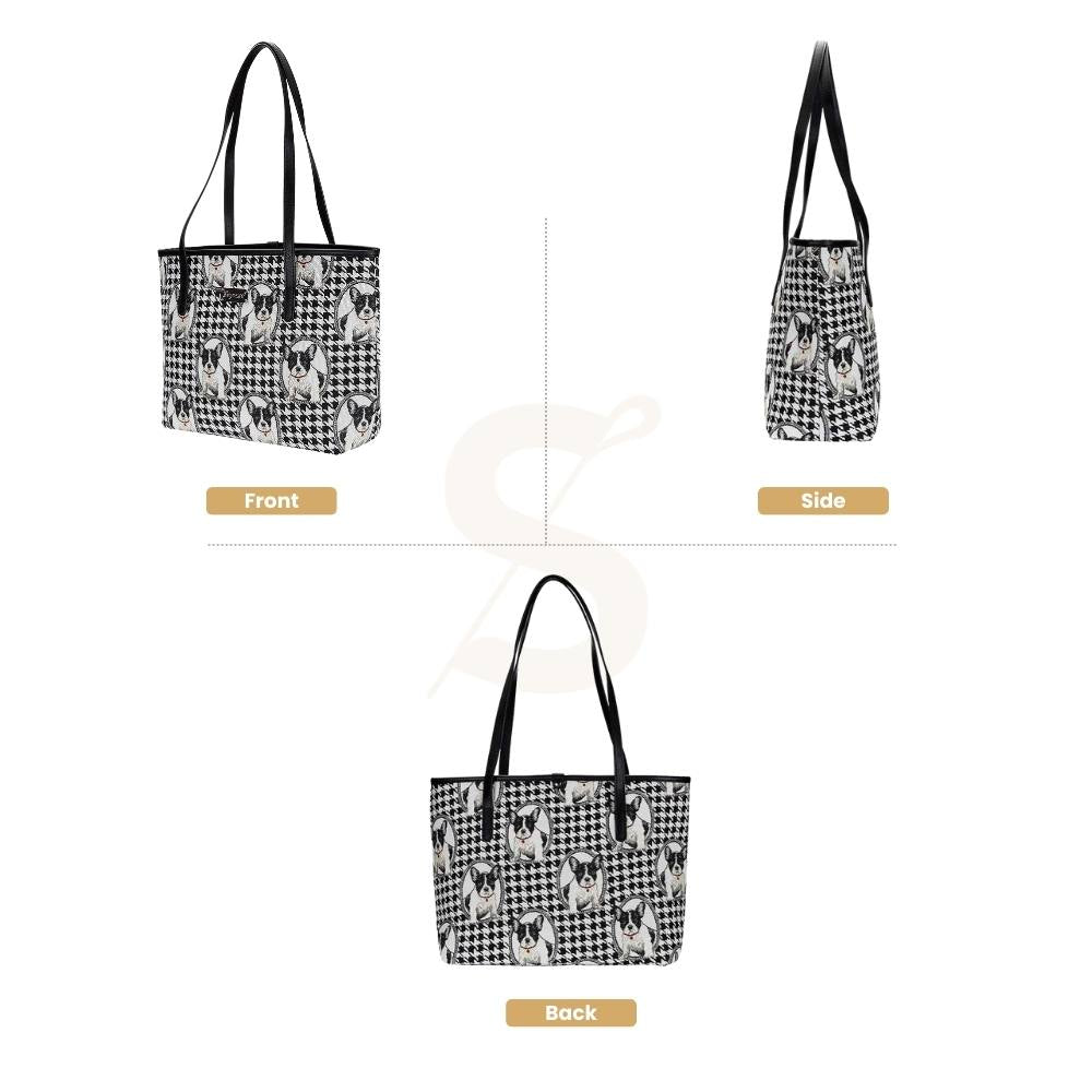 French Bulldog Shoulder Tote Bag