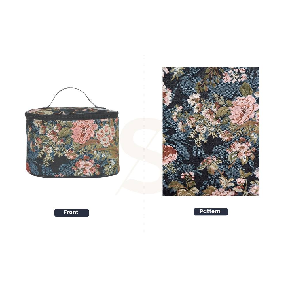 Peony Floral Toiletry Bag/ Toiletries Organizer