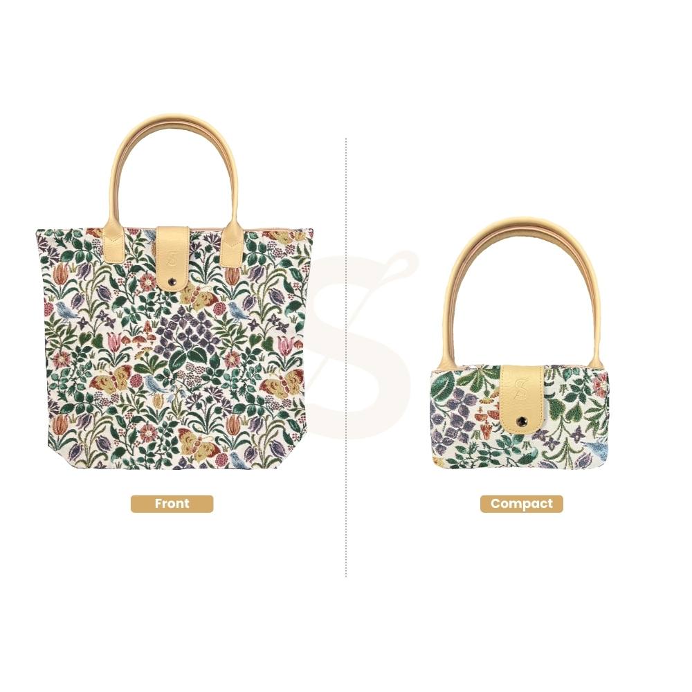 Spring Flower Folding Bag