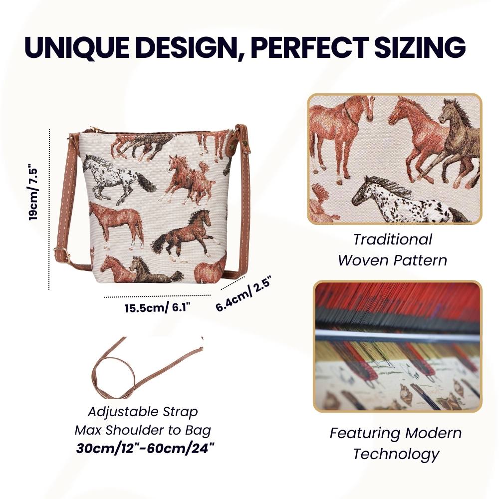 Running Horse Sling Bag