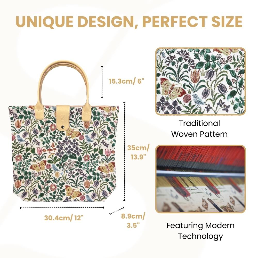 Spring Flower Folding Bag
