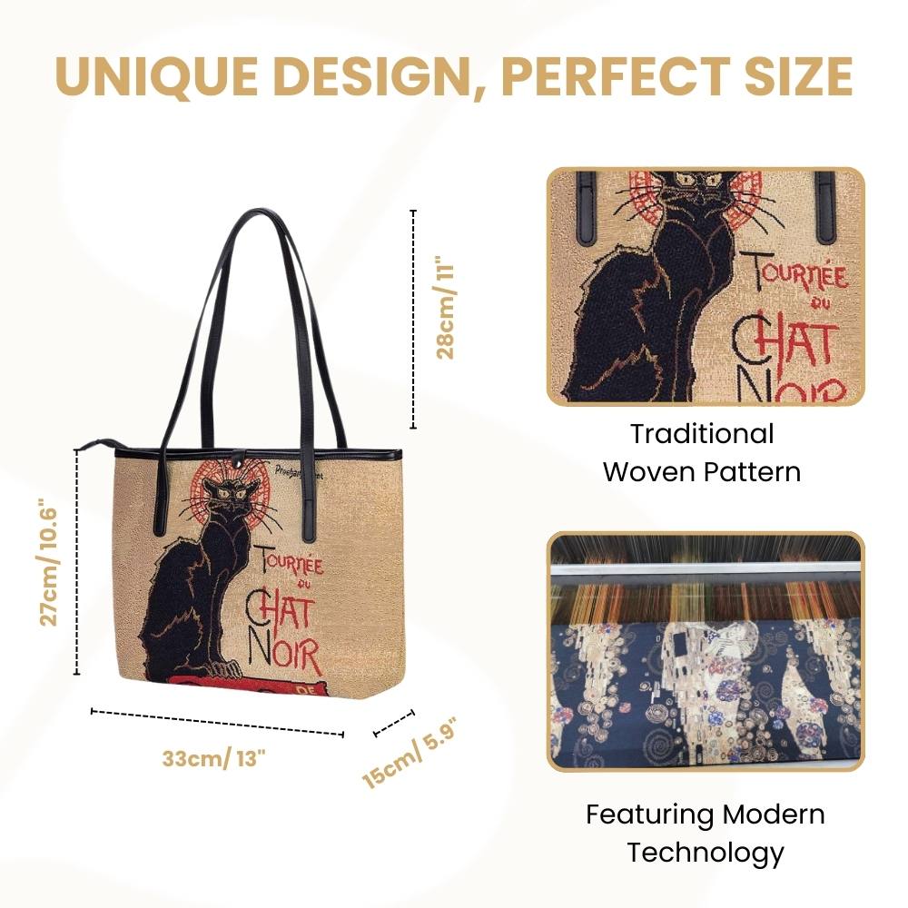 Steinlen - Tournée Du Chat Noir Shoulder Tote Bag