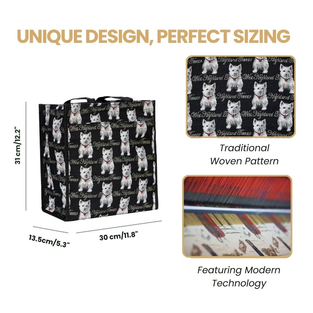 Westie Dog Shopper Bag