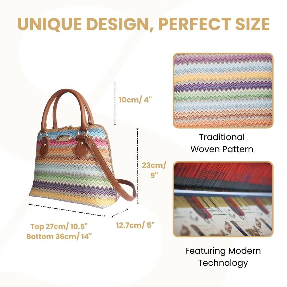 Aztec Convertible Top Handle Purse Handbag