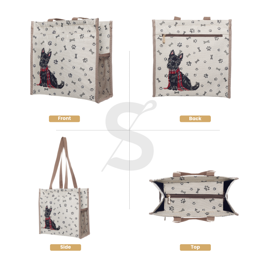 Scottie Dog Shopper Bag