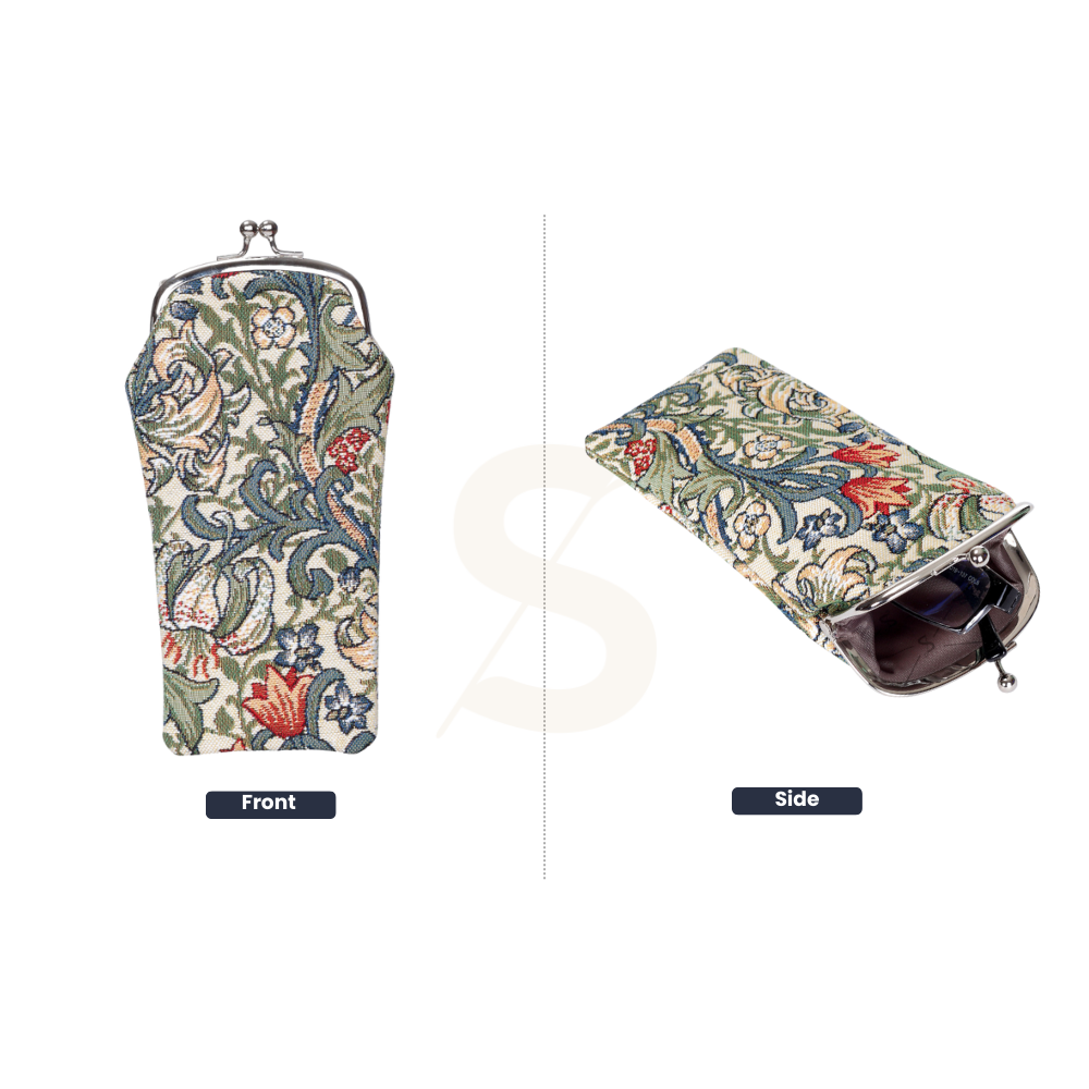 William Morris Golden Lily Glasses Pouch/ Case