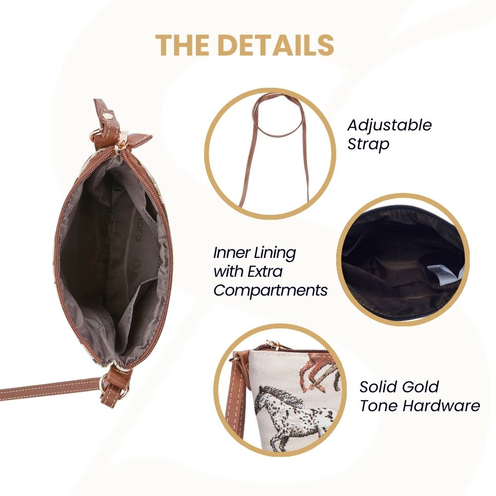 Running Horse Sling Bag