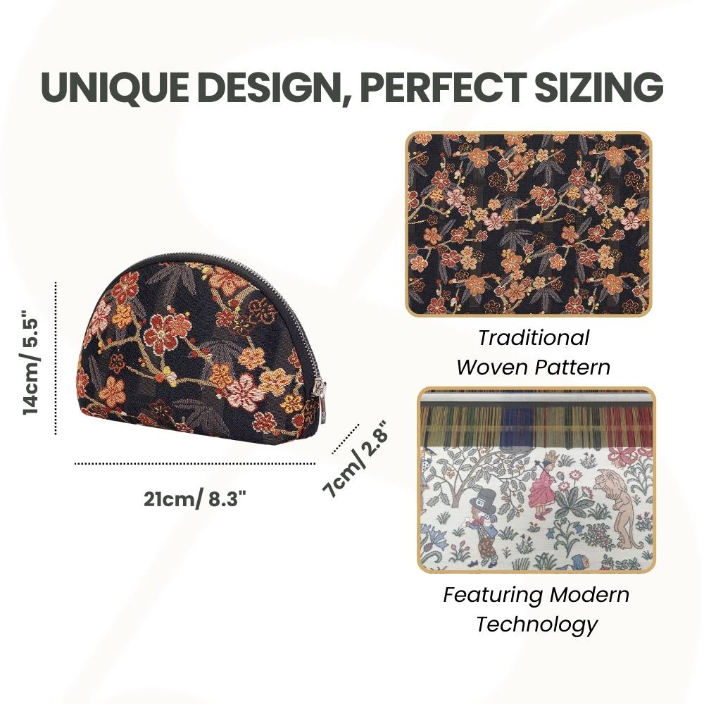Ume Sakura V&A Licensed Cosmetic Make Up Bag