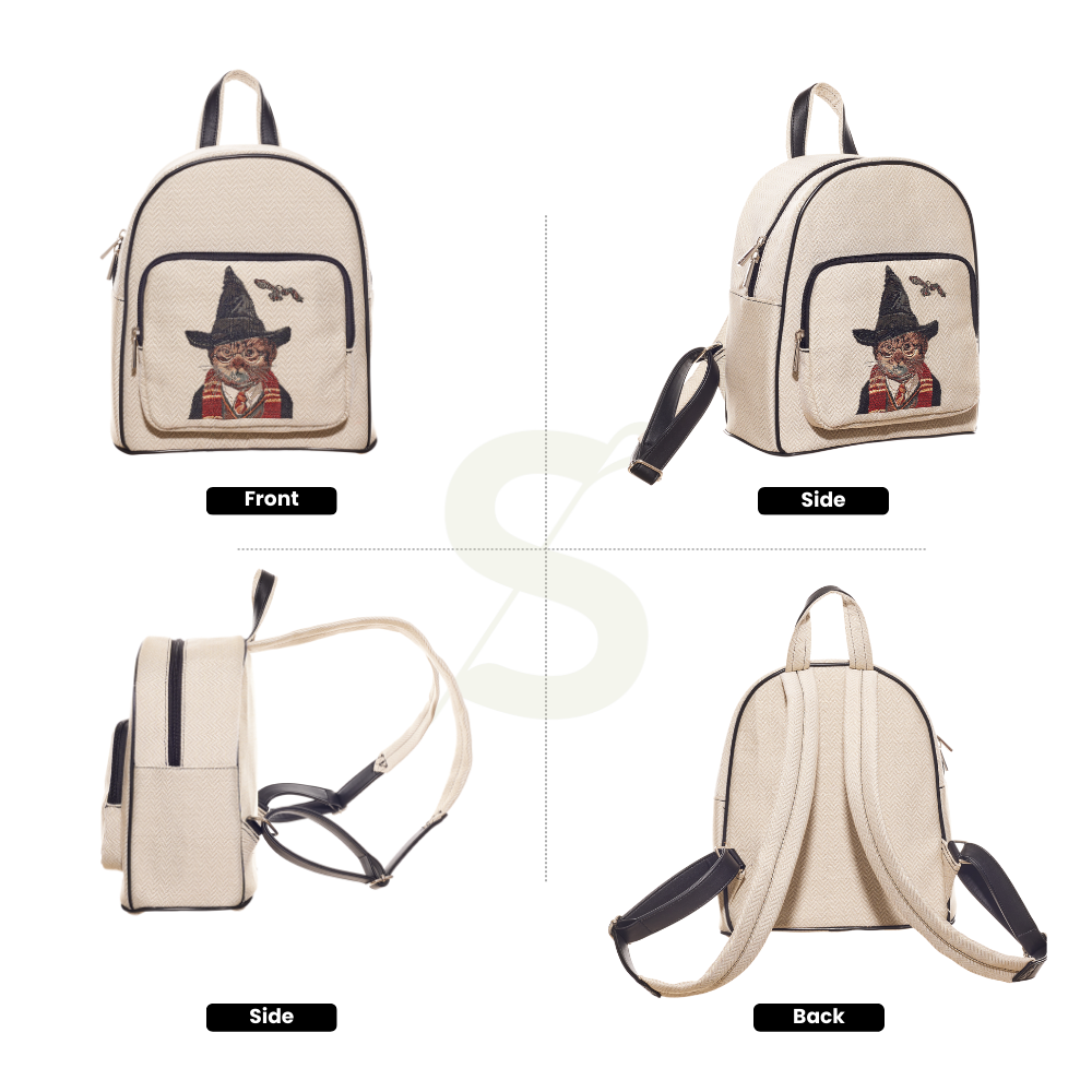 Magical Cat with Glasses Daypack