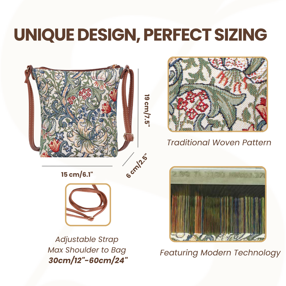William Morris Golden Lily Sling Bag