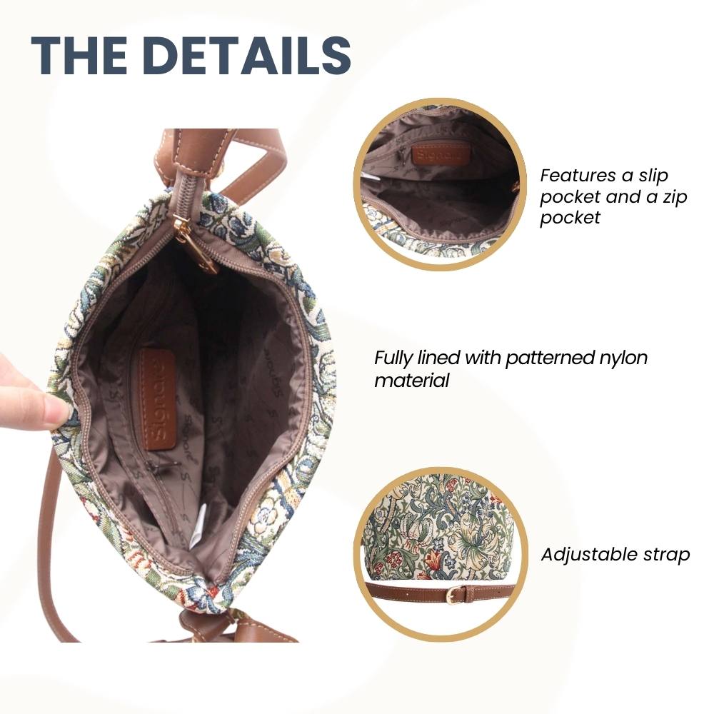 William Morris Golden Lily Crossbody Bag
