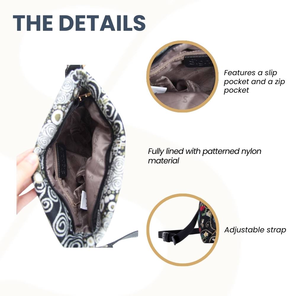Jacobean Dream Crossbody Bag