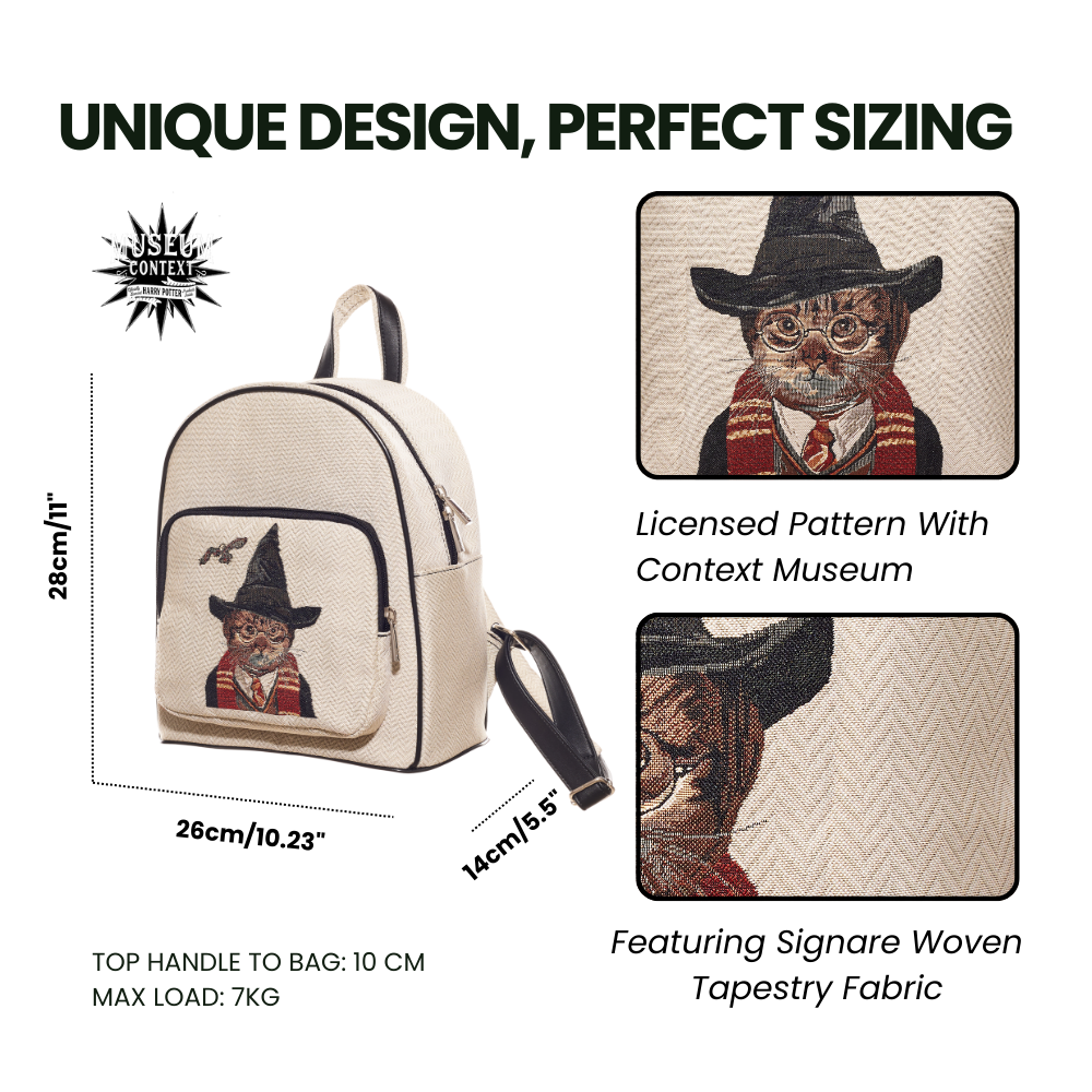 Magical Cat with Glasses Daypack