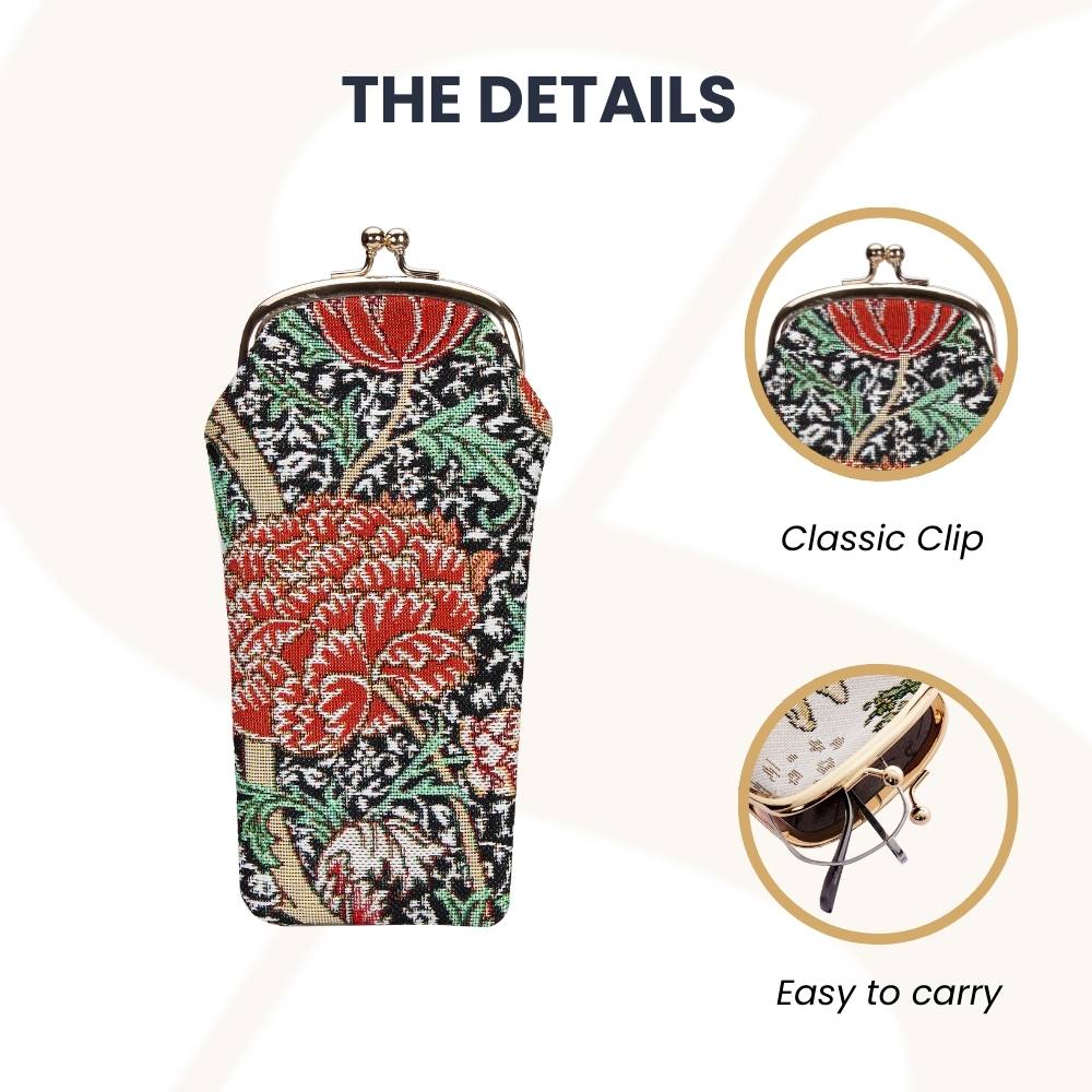 William Morris The Cray Glasses Pouch/ Case