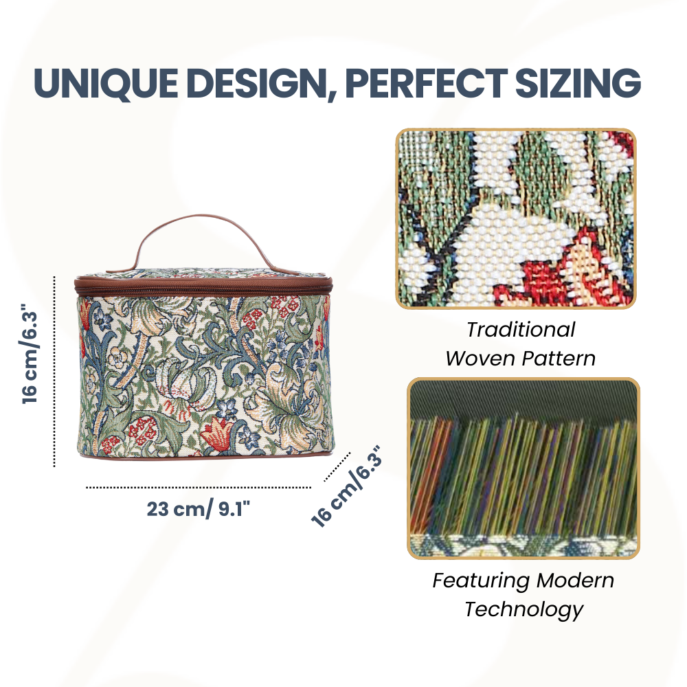 William Morris Golden Lily Toiletry Bag/ Toiletries Organizer