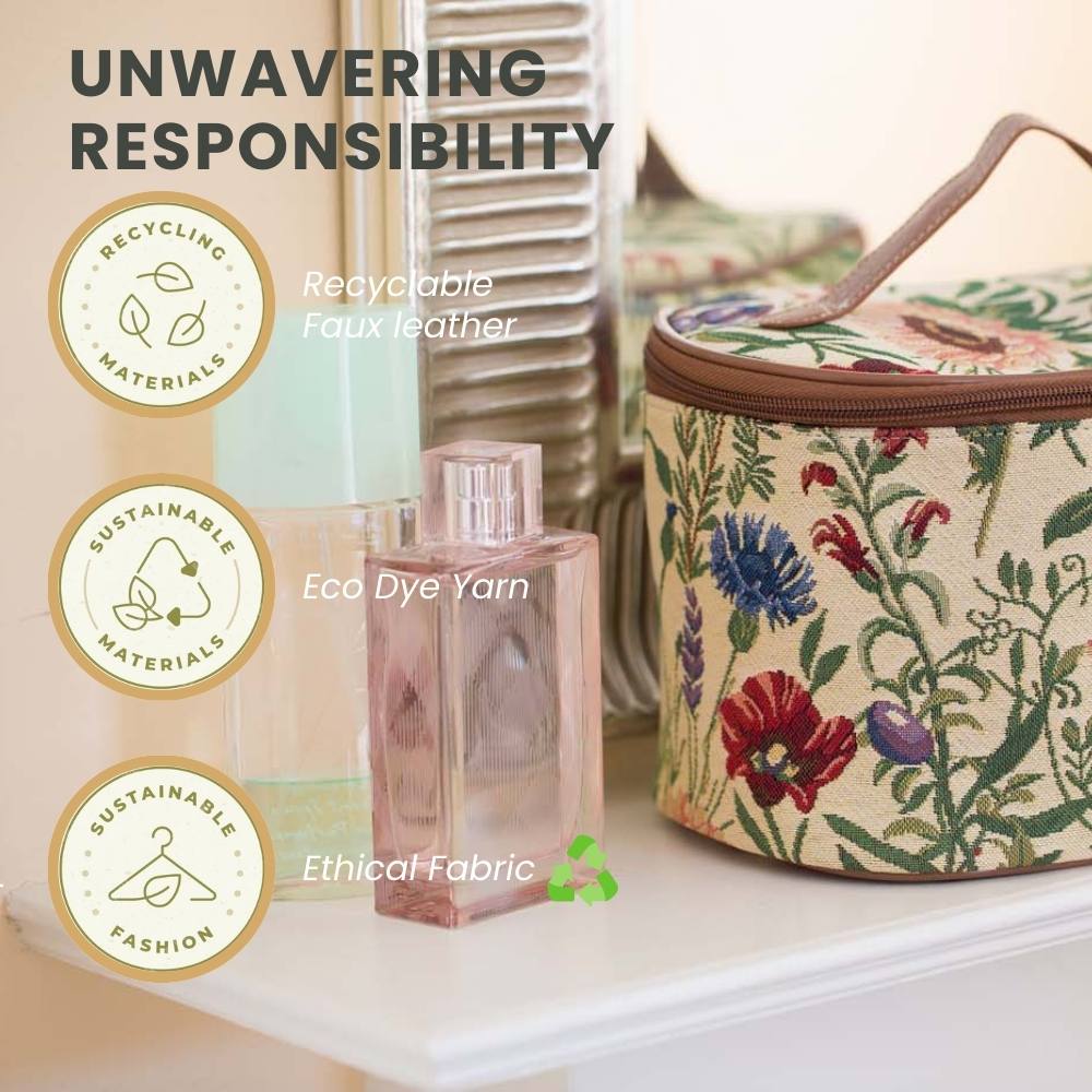 Morning Garden Toiletry Bag/ Toiletries Organizer