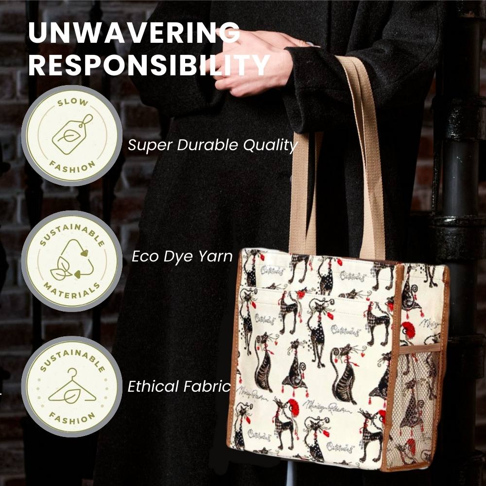 Marilyn Robertson Catitudes Shopper Bag