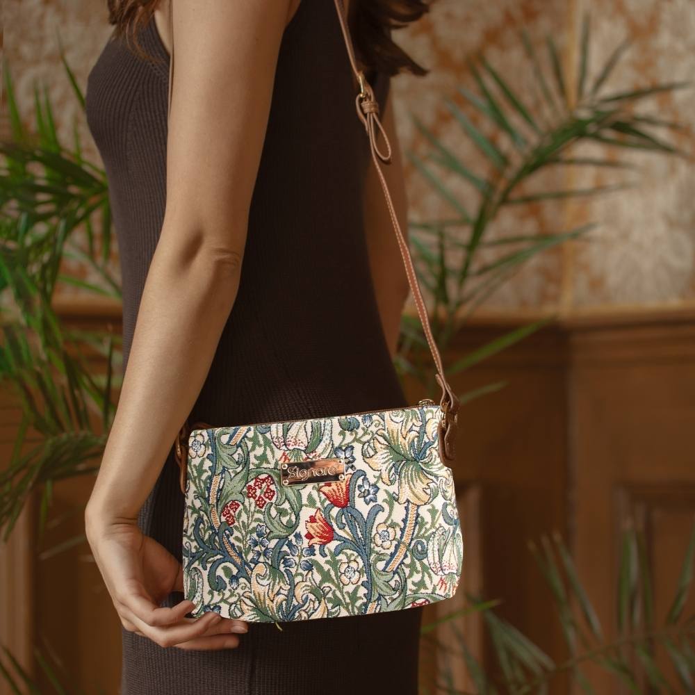 William Morris Golden Lily Crossbody Bag