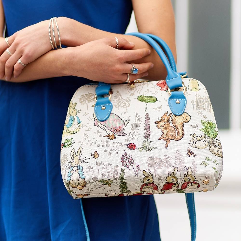 Peter Rabbit Convertible Top Handle Purse Handbag